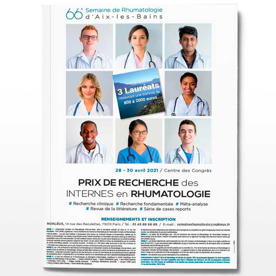 Afiche 2021 Semaine de Rhumatologie